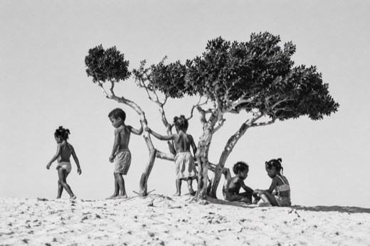 Beispiel-Website für Kunst: Fotoarbeit im Galerie-Raster